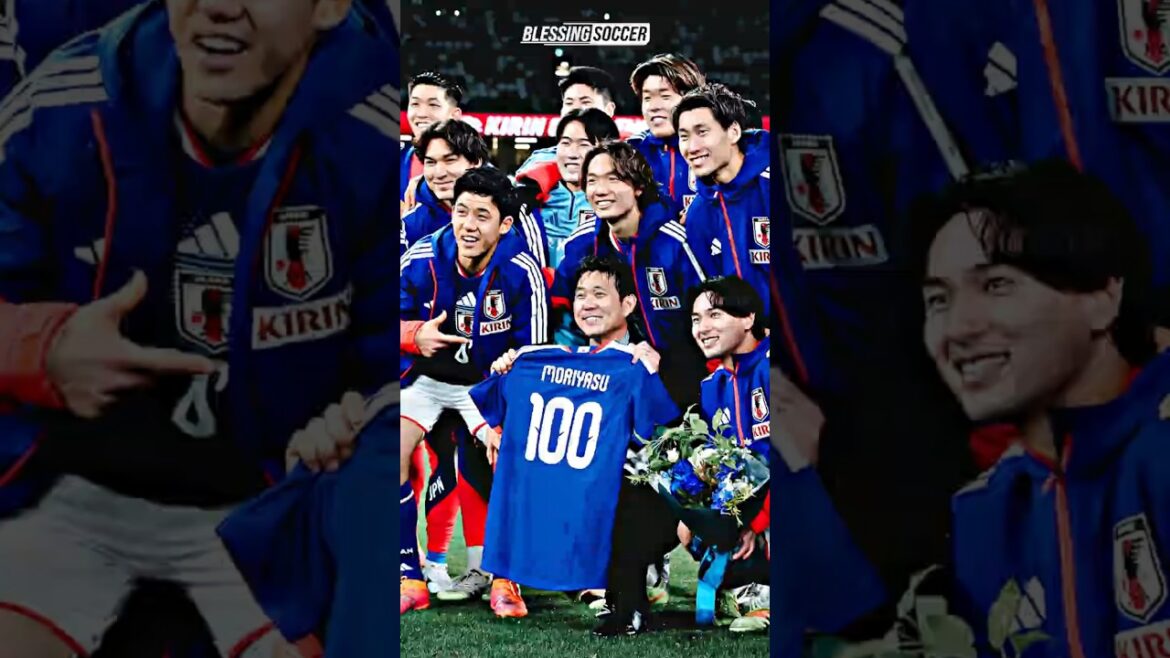 Rekor 100 Laga Hajime Moriyasu