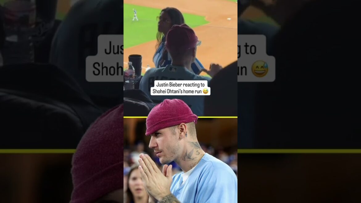 Justin Bieber 🤝 Shohei Ohtani 🔥 (via @MLB/TT)