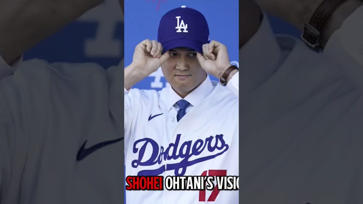 La vision de Shohei Ohtani pour transformer la liste des Dodgers #shoheiohtani #baseball #dodgers