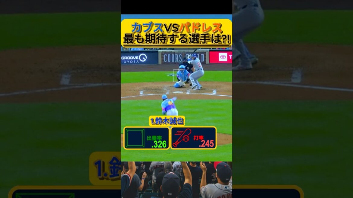 [Juste avant les playoffs]Quel joueur attendez-vous le plus avec impatience ? #Seiya Suzuki #Shota Imanaga #Yu Darvish #Hiroki Matsui #Padres #Cubs