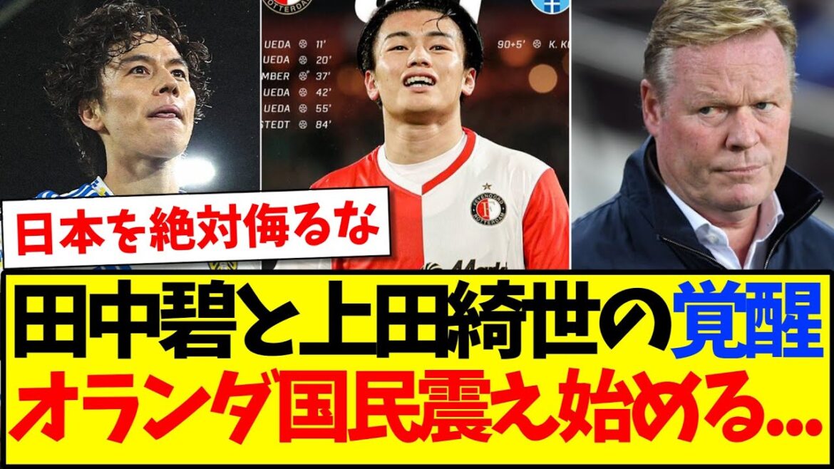 [Réactions d'outre-mer]Voici les réactions des supporters néerlandais qui commencent à trembler au réveil d'Aoi Tanaka et Kiyo Ueda mdr