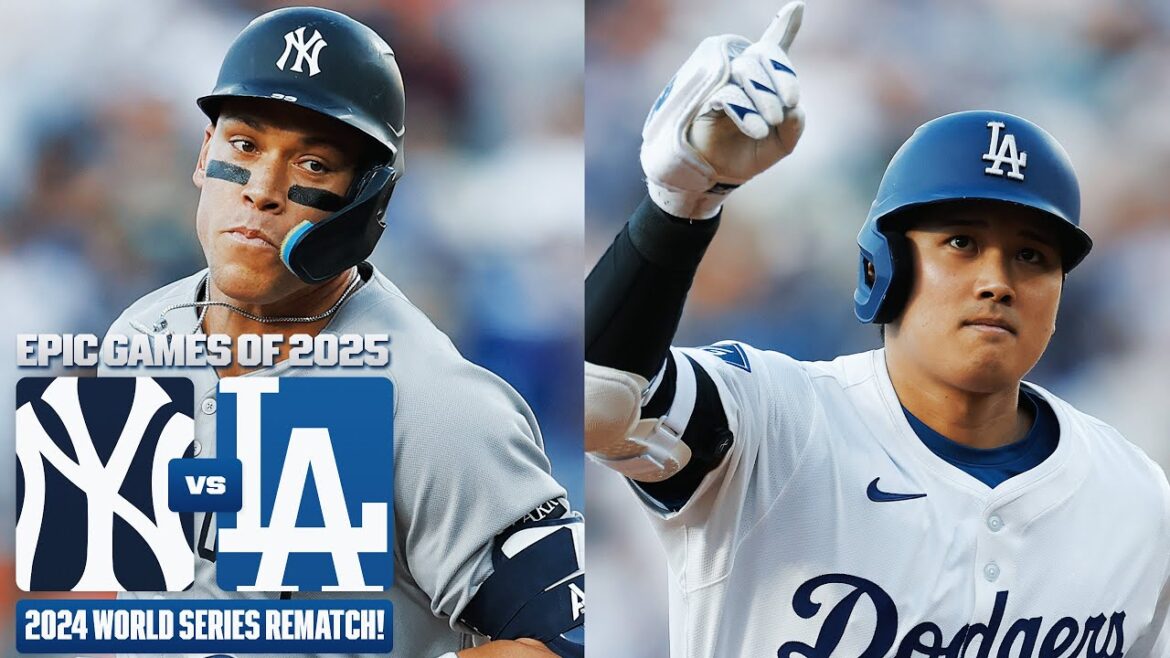 JEU COMPLET : Juge, circuit d'Ohtani lors de la 1ère manche du choc hollywoodien étoilé 🤩 (Yankees contre Dodgers)