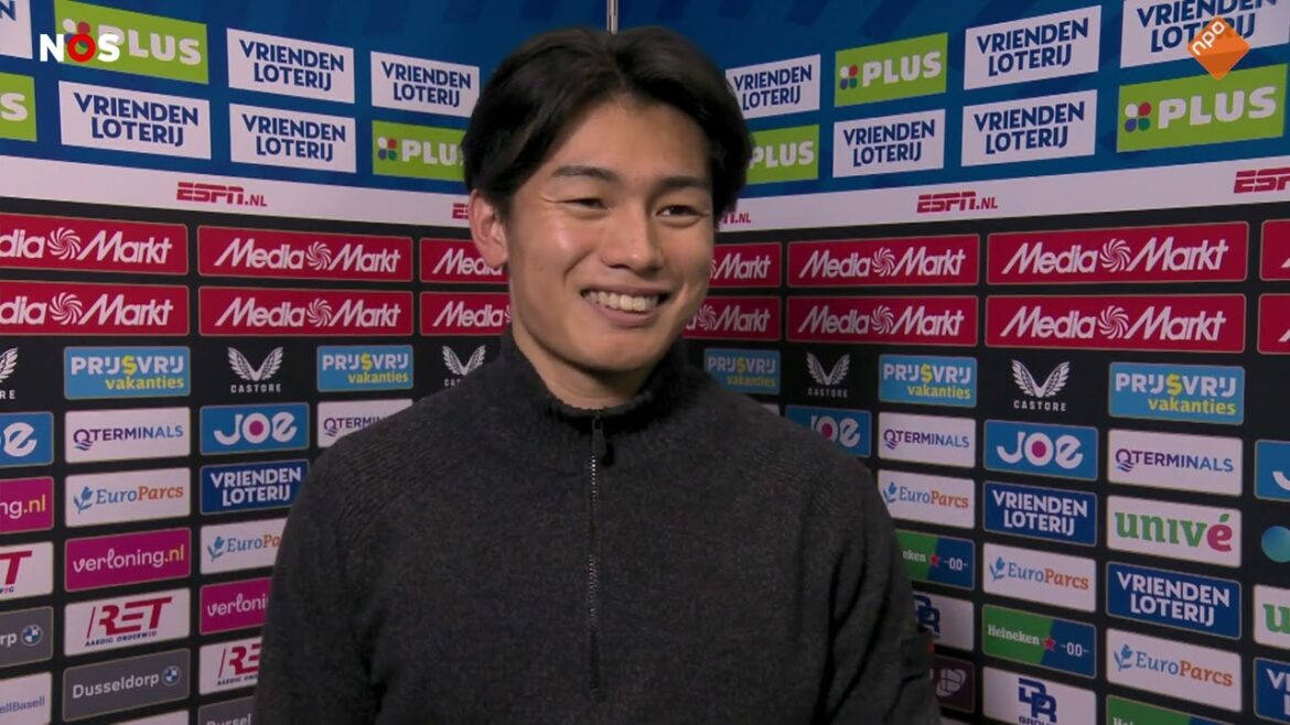 Ueda après QUATRE BUTS : "Faire de mon mieux pour le CHAMPIONNAT" 😁🏆 | Feyenoord 6-1 PEC Zwolle | #feypec