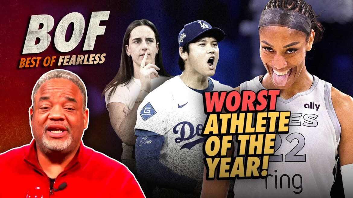 A'ja Wilson a TUÉ Caitlin Clark et VOLÉ Shohei Ohtani