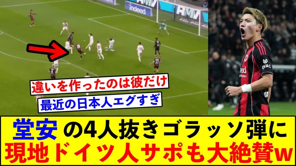 Les supporters allemands locaux ont salué le but final de Doan, golasso, qui a sauvé l'équipe.