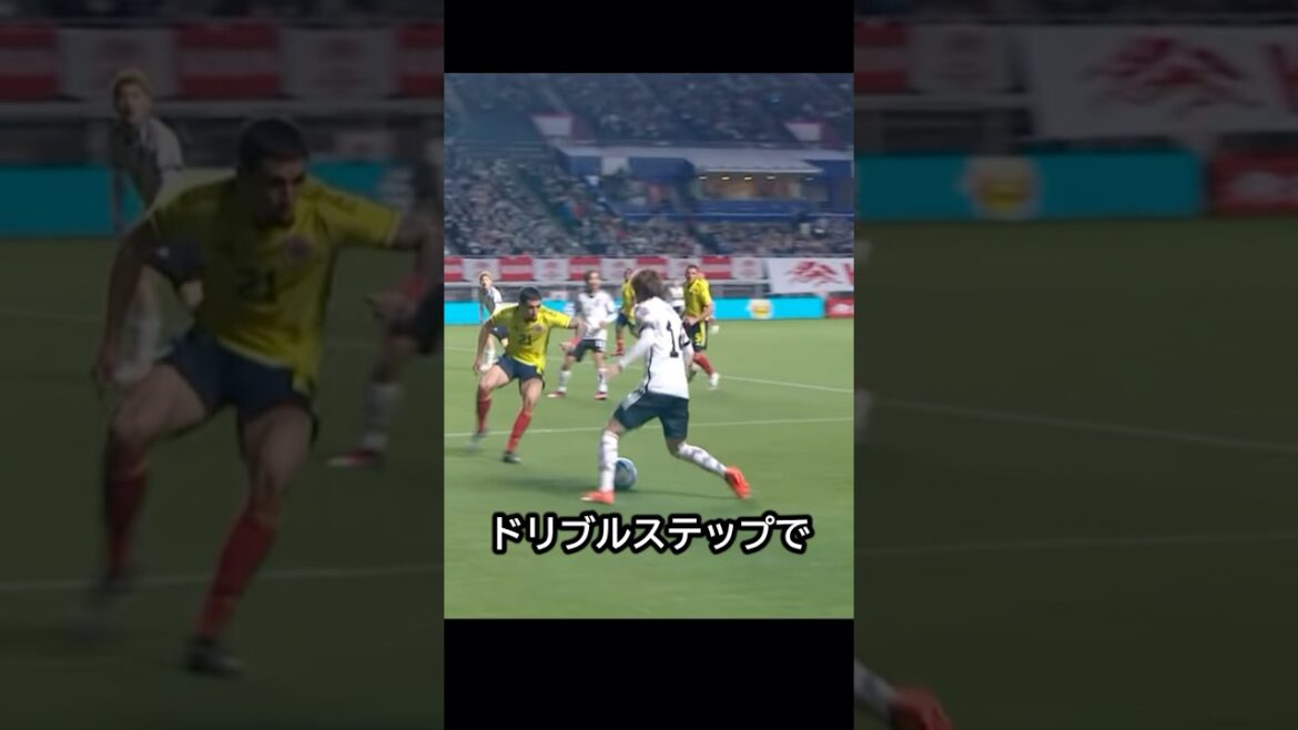 C'était exquis ! Le jour où Kiyo Ueda représentait une menace pour la Colombie avec la coopération exquise de Junya Ito et Hidemasa Morita ! ! #football