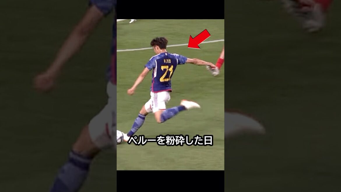 C'était une balle rapide ! Le jour où Yusei Sugawara et Hiroki Ito ont vaincu le Pérou à coups de balles depuis le bus de Kaoru Mitoma et Wataru Endo ! ! #football