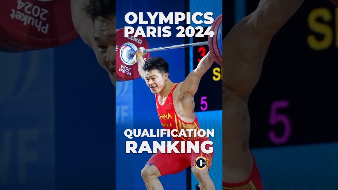 Classement Hommes 73kg pour les JO de Paris 2024 / TOP 6 #olympics2024 #weightlifting #sports