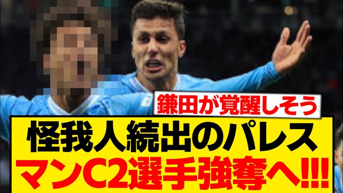 [Godly Reinforcement]Crystal Palace de Daichi Kamata, rapport sur le plan de double renforcement de Man City wwwwww