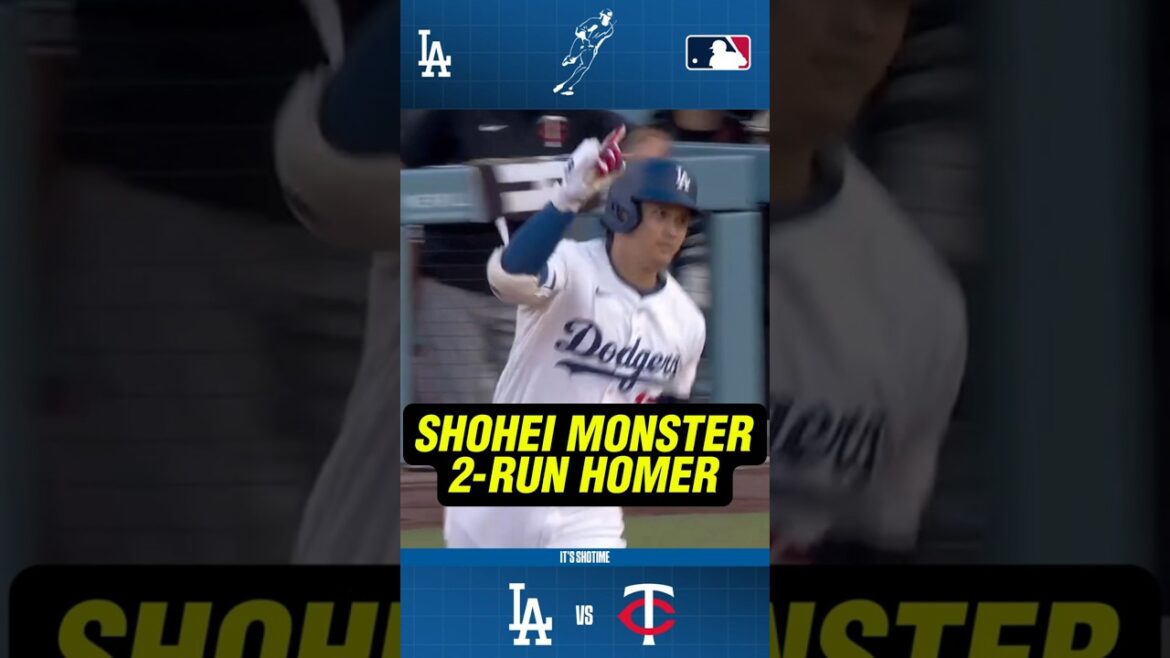Shohei lance Monster 2-Run Home Run