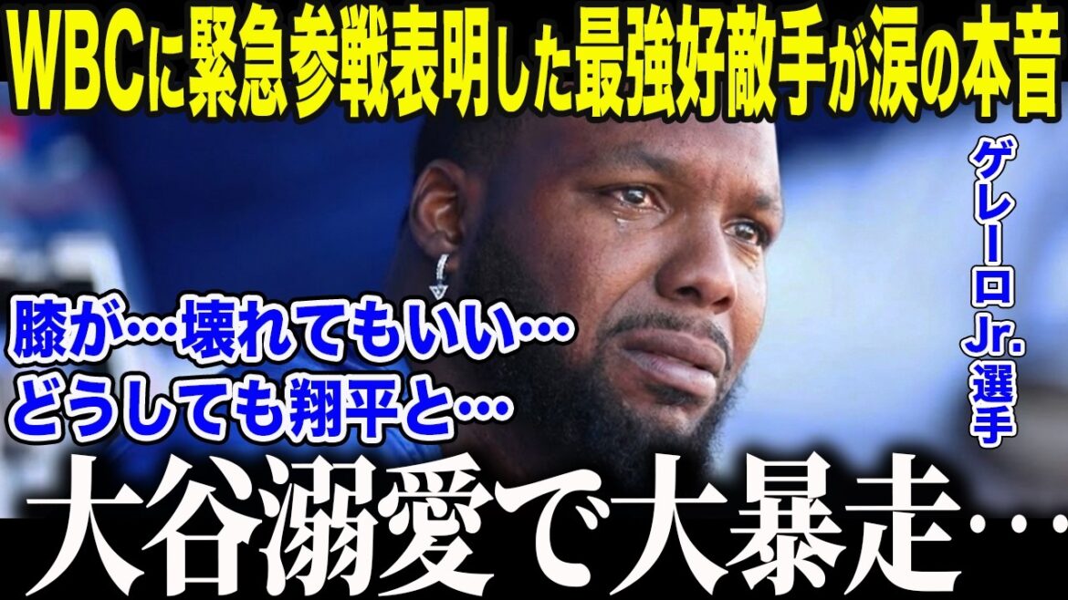 [Shohei Otani]Guerrero Jr., qui a décidé de participer au WBC après avoir surmonté le silence du médecin, est en larmes : « Je dois... avec Shohei... » Toute l'Amérique pleure à cause de ses « certains sentiments » pour Otani, qui a donné la priorité à sa promesse à son grand père[Overseas Reactions/MLB/Major/Baseball]