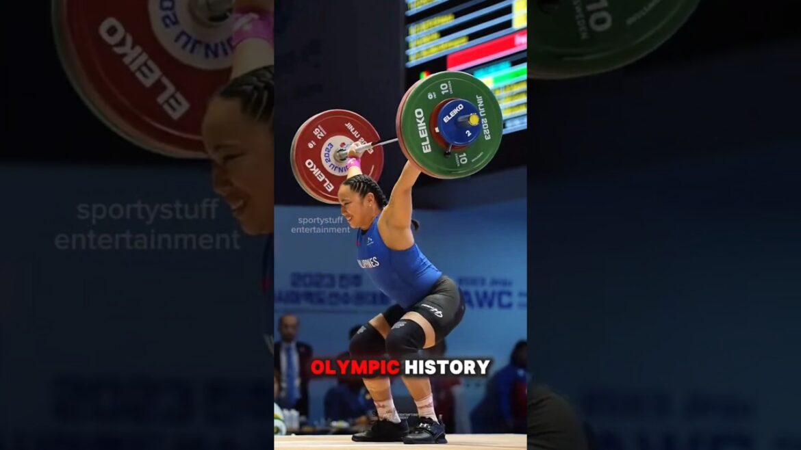 Hidilyn Diaz | Histoire de l'or olympique et fierté philippine #sports #viral #shorts #tendance