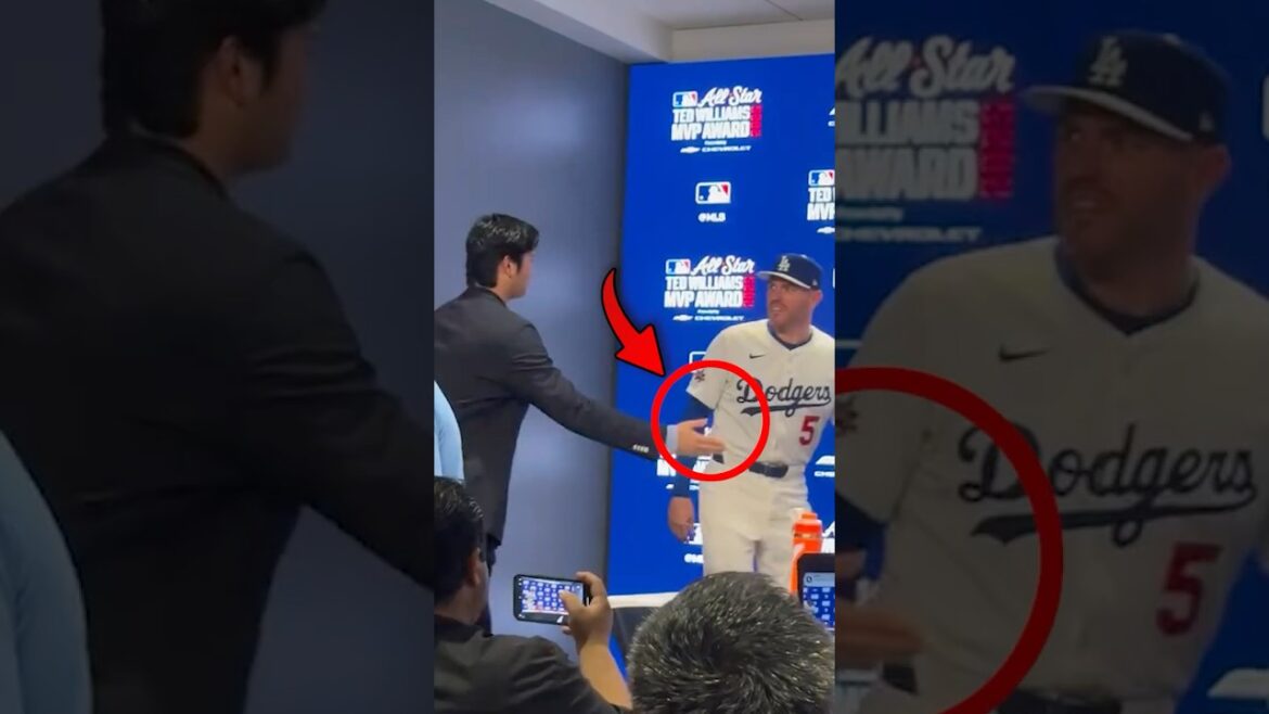 Shohei Otani et Freeman font preuve d'un respect particulier