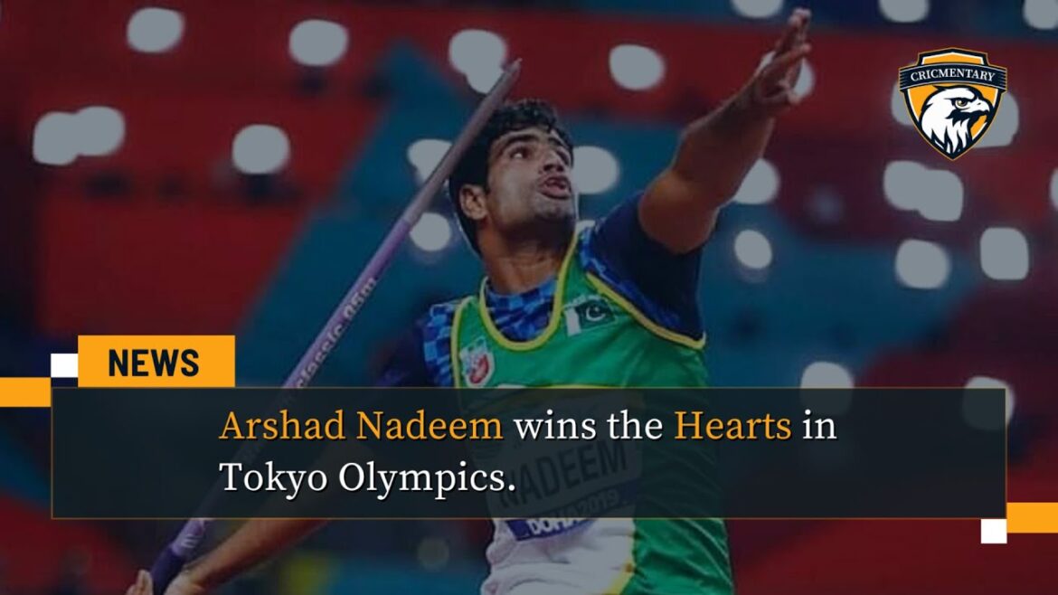 Jeux olympiques de Tokyo 2021 : dernier lancer d'Arshad Nadeem lors du dernier tour du lancer du javelot | Shorts