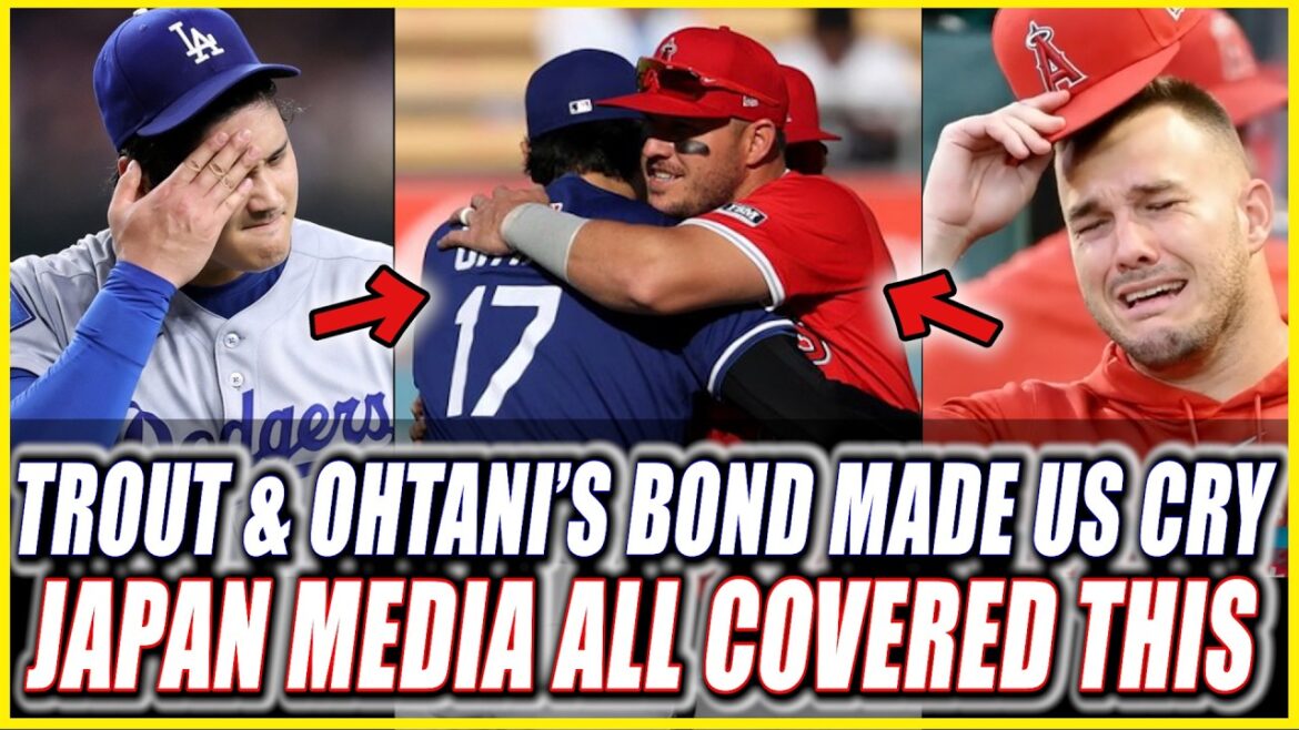 Le lien qui ne s'est jamais fané – Mike Trout en larmes après le home run de Shohei Ohtani【shohei/ohtani/Trout】