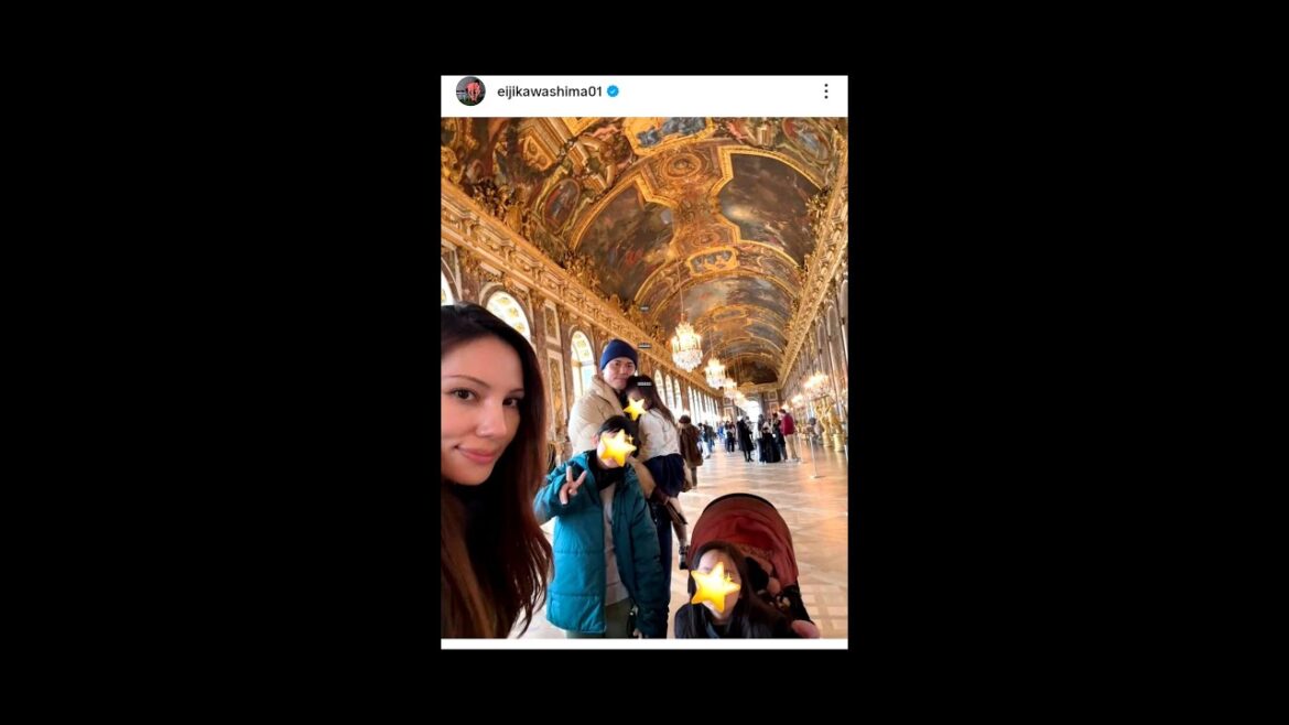 Eiji Kawashima publie une photo de famille avec sa magnifique épouse ! Contrat renouvelé avec Iwata pour une nouvelle saison