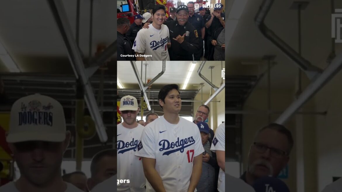 Rétrospective un an plus tard : Shohei Ohtani et les Dodgers remercient les premiers intervenants