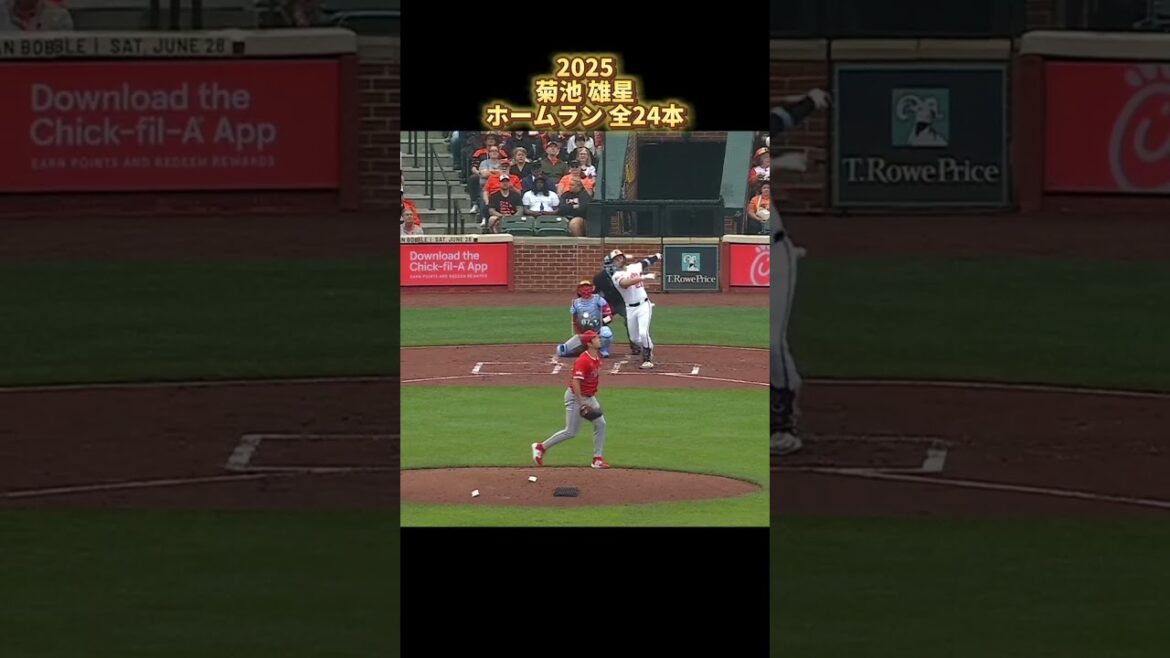 [Collection Home Run MLB]Yusei Kikuchi Total 24 2025 Yusei Kikuchi Los Angeles Angels Los Angeles Angels #shorts