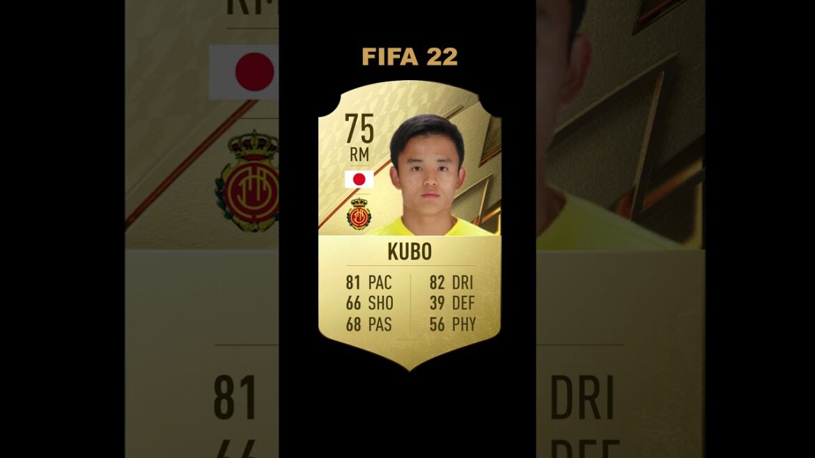 Takefusa Kubo dans CHAQUE FIFA (FIFA 20-EAFC 24) #like #subscribe
