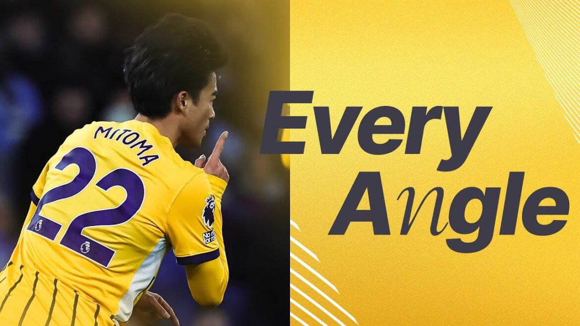 TOUS LES ANGLES | Mitoma sur le point à Man City TOUS LES ANGLES | Mitoma sur le point à Man City