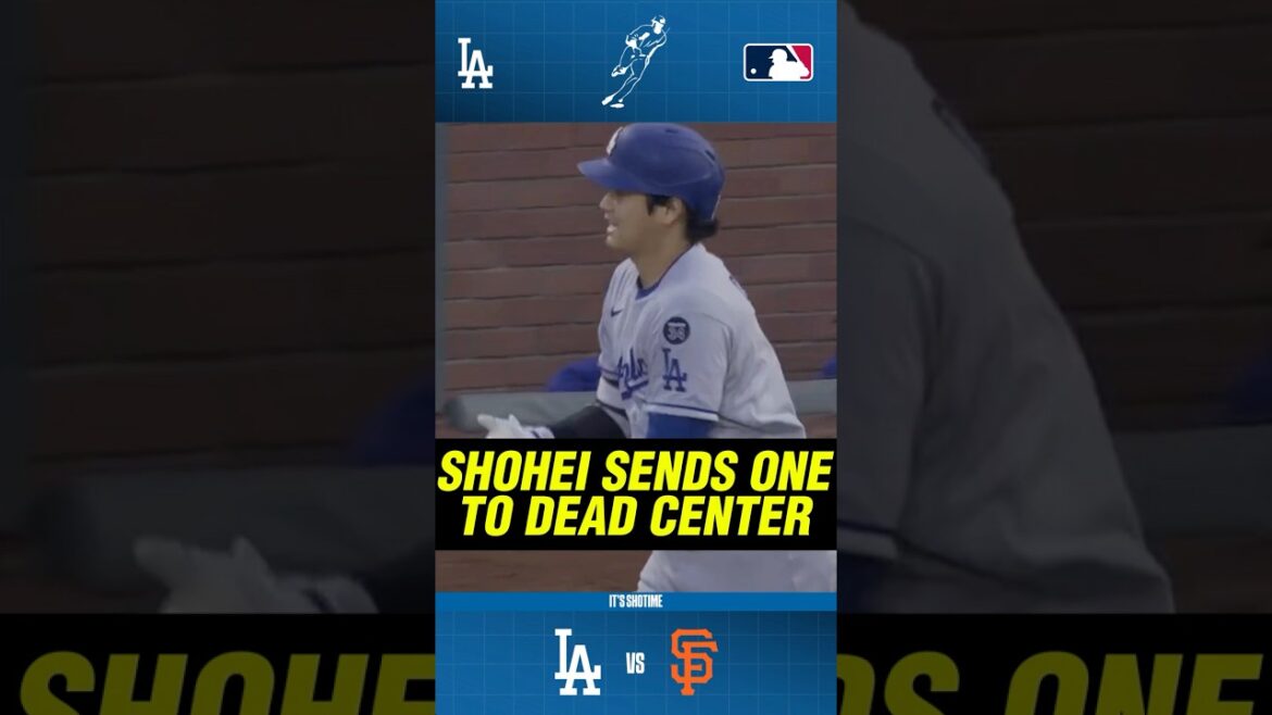 Shohei Ohtani en écrase un au point mort