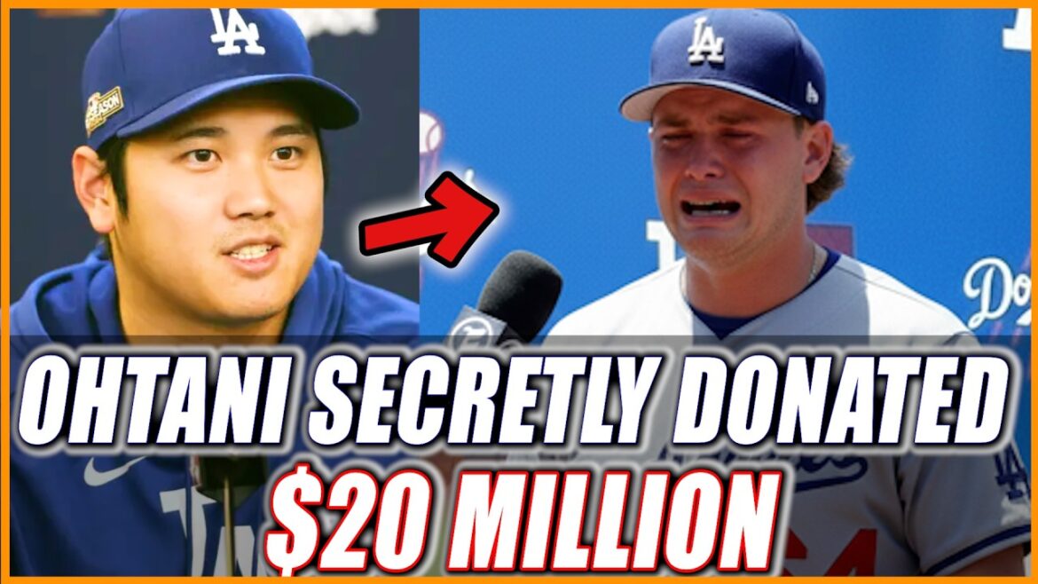 Le don anonyme qui a changé la vie d'un coéquipier 【shohei/ohtani/MLB/Dodgers】