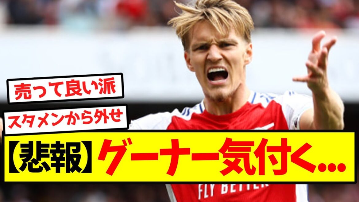 [Triste nouvelle]Gooner remarque...