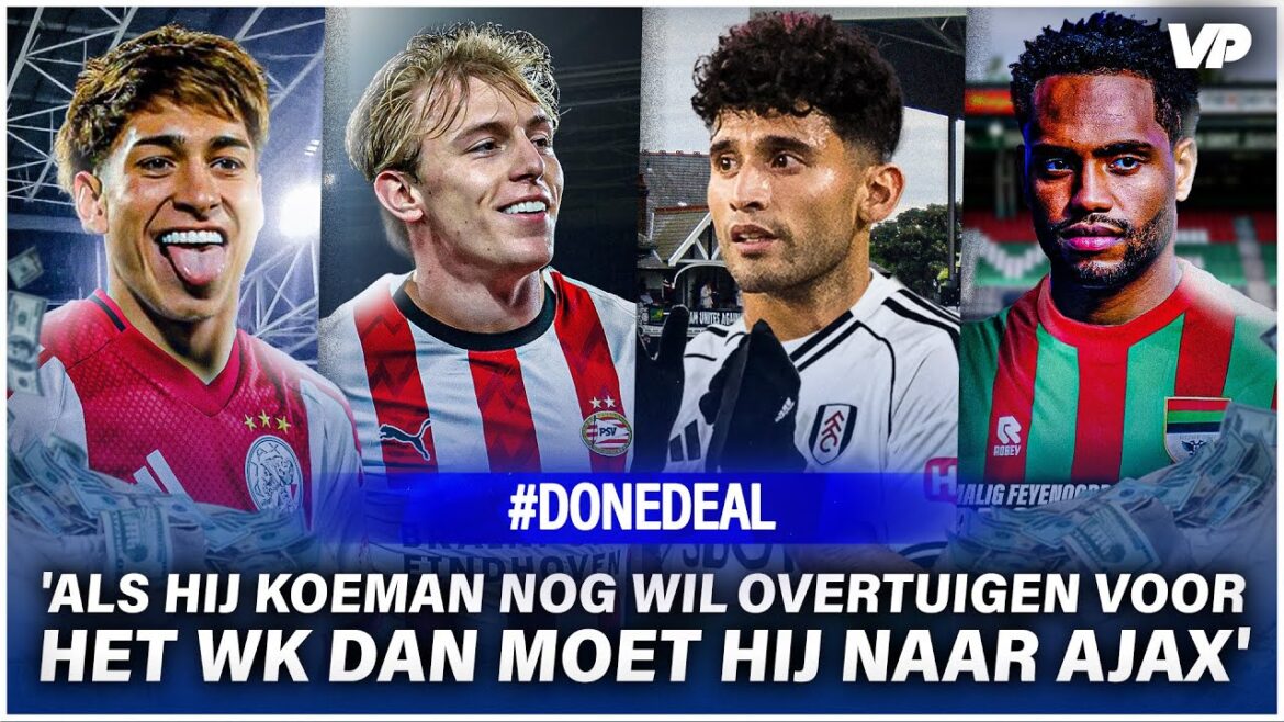 🔥AJAX fait une offre sur NEW DI MARíA, le PSV fait passer PEPI-ULTIMATUM & QUANTITY plutôt que QUALITÉ à FEYENOORD💥