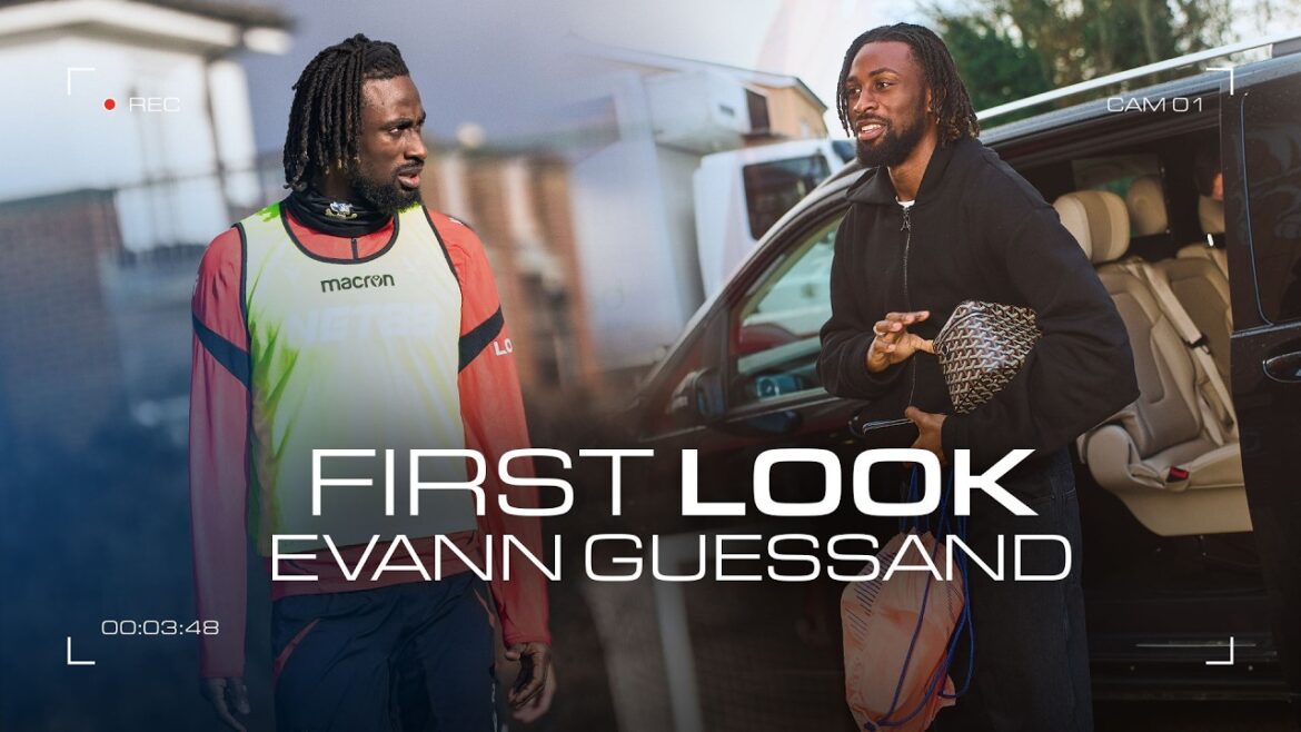 PREMIER APERÇU 👀 | Le premier jour d'Evann Guessand 🦅🇨🇮