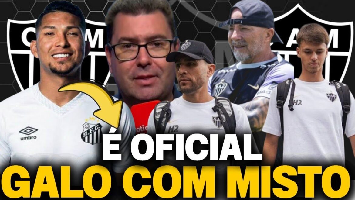 🚨 EXCLUSIF : RONY NO PEIXE EST MAINTENANT OFFICIEL 🐔 ITATIAIA APPORTE DES NOUVELLES ACTUALISÉES DE L'ATLÉTICO MG