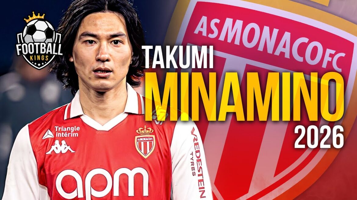 Takumi Minamino 2026 – Compétences, passes décisives et buts incroyables | HD