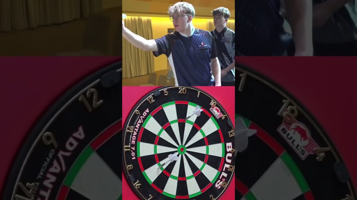 108 CHECK de MARKUS SCHMIDT contre Daniel Simon #shorts #short #darts #dart #wdf #christmas #108
