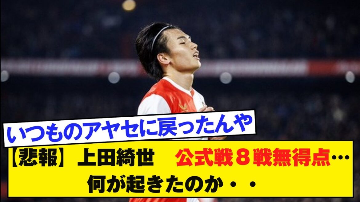 [Triste nouvelle]Kiyo Ueda sans but en 8 matches officiels... Que s'est-il passé...