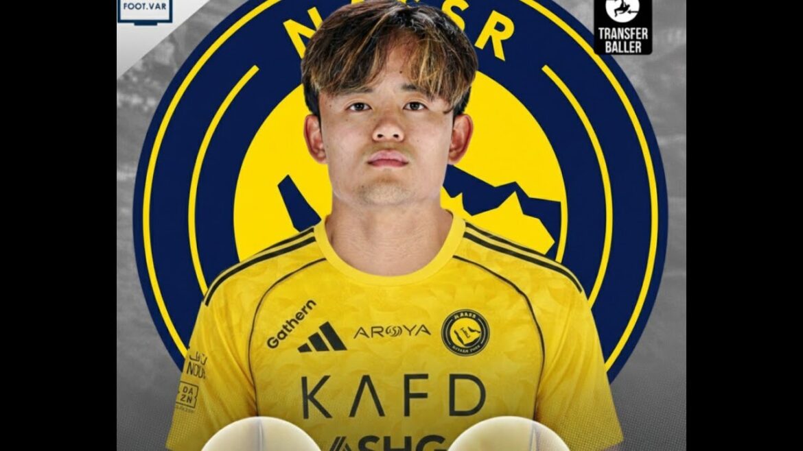 🔥 Officiellement | Al-Nasr lance la surprise de la saison et signe un contrat avec Kubo ⚽💛