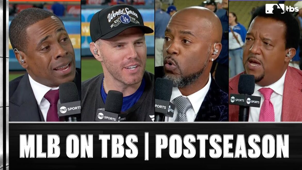 Freddie Freeman était toujours sous le choc de la performance de Shohei Ohtani lorsqu'il a rejoint Postgame 😮‍💨