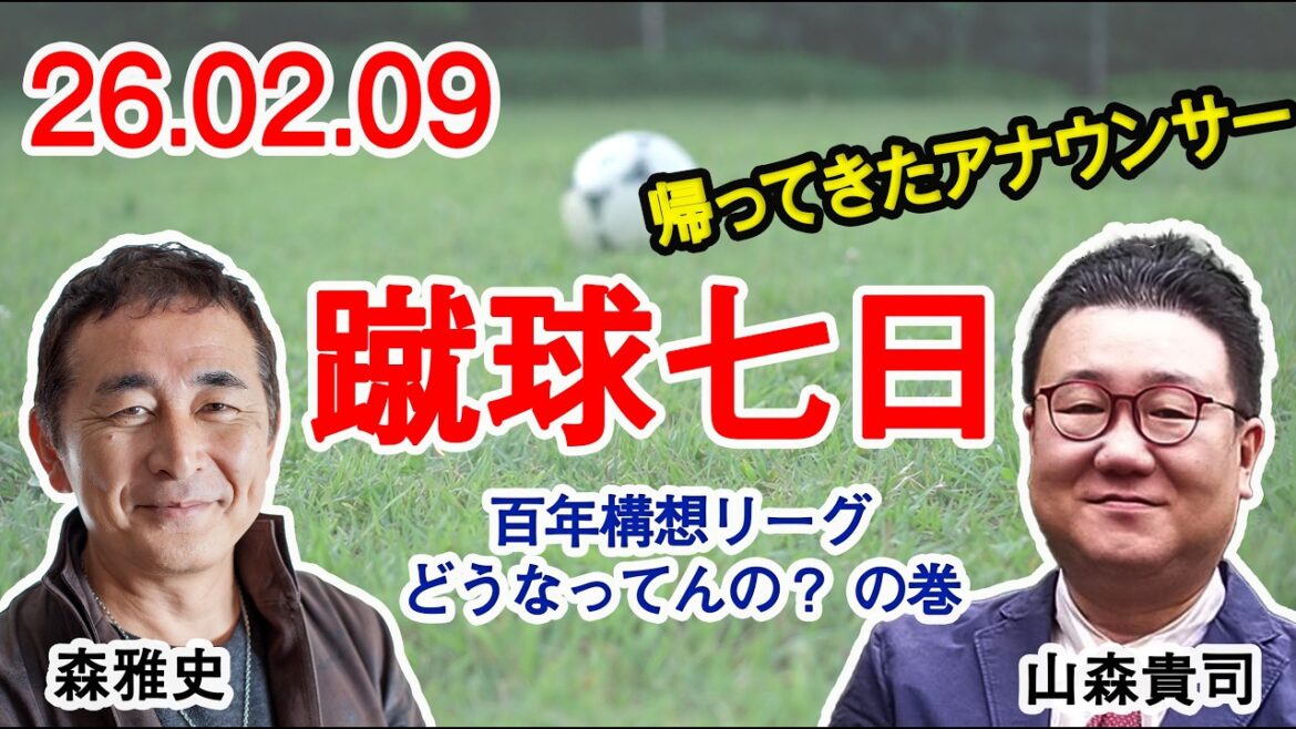 Début de la 7 Days of Soccer J Centenary Concept League, avec des commentaires exclusifs du manager Moriyasu, Yuto Nagatomo et du manager de Zelvia Kuroda !