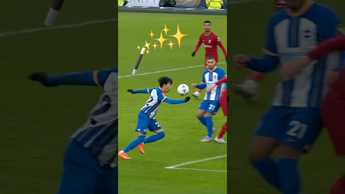 Mitoma MAGIC contre Liverpool ! 🪄✨