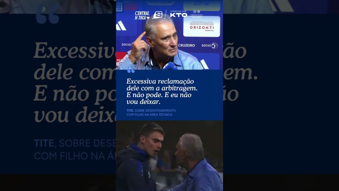 TITE EXPLIQUE LA DISCUSSION AVEC SON FILS MATHEUS BACHI SUR LA BANQUE DE RÉSERVE