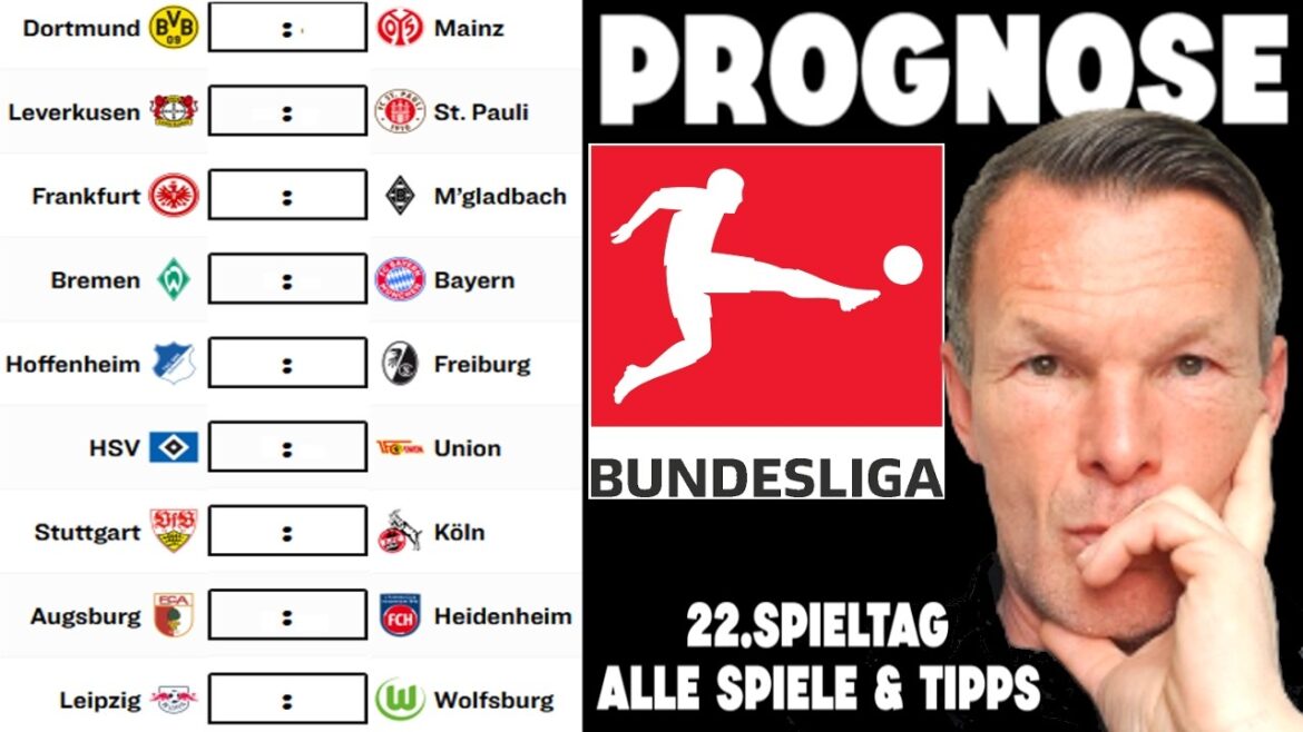 22e journée de Bundesliga 25/26 Prévisions / Conseils / Aperçu | Brême – Bavière | BVB – Mayence 22e journée de Bundesliga 25/26 Prévisions / Conseils / Aperçu | Brême - Bavière | BVB - Mayence