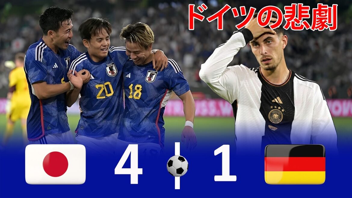 [La tragédie revient]L'Allemagne voulait se venger du Japon, mais après avoir été à nouveau attaquée, elle sombre dans le désespoir: il est déjà trop tard pour regretter | Match amical international Allemagne contre Japon 2023