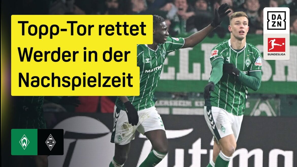 Werder Brême – Borussia Mönchengladbach | Bundesliga | 20ème journée | Points forts de DAZN Werder Brême – Borussia Mönchengladbach | Bundesliga | 20ème journée | Points forts de DAZN