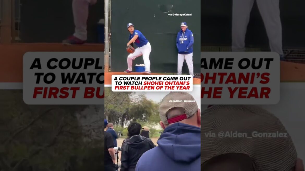 Shohei Ohtani attire la foule 👀 #mlb #dodgers