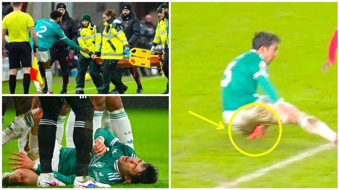 La blessure de Wataru Endo l'a laissé en larmes alors qu'il était transporté sur une civière | Wataru Endo a quitté le terrain en larmes alors qu'il était transporté sur une civière.