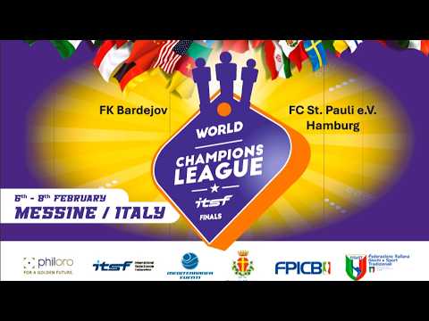 Foosball Club Bardejov vs FC St. Pauli eV Hambourg • ITSF WCL 2026 • 16 derniers Foosball Club Bardejov vs FC St. Pauli eV Hambourg • ITSF WCL 2026 • 16 derniers