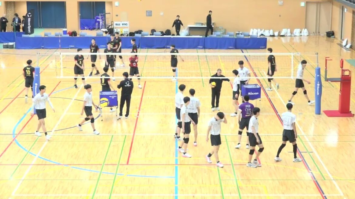 Pratique officielle | MAX × AILE | All Japan Junior All Star Dream Match 2026.2.14 Volleyball masculin Volleyball des lycées du Japon