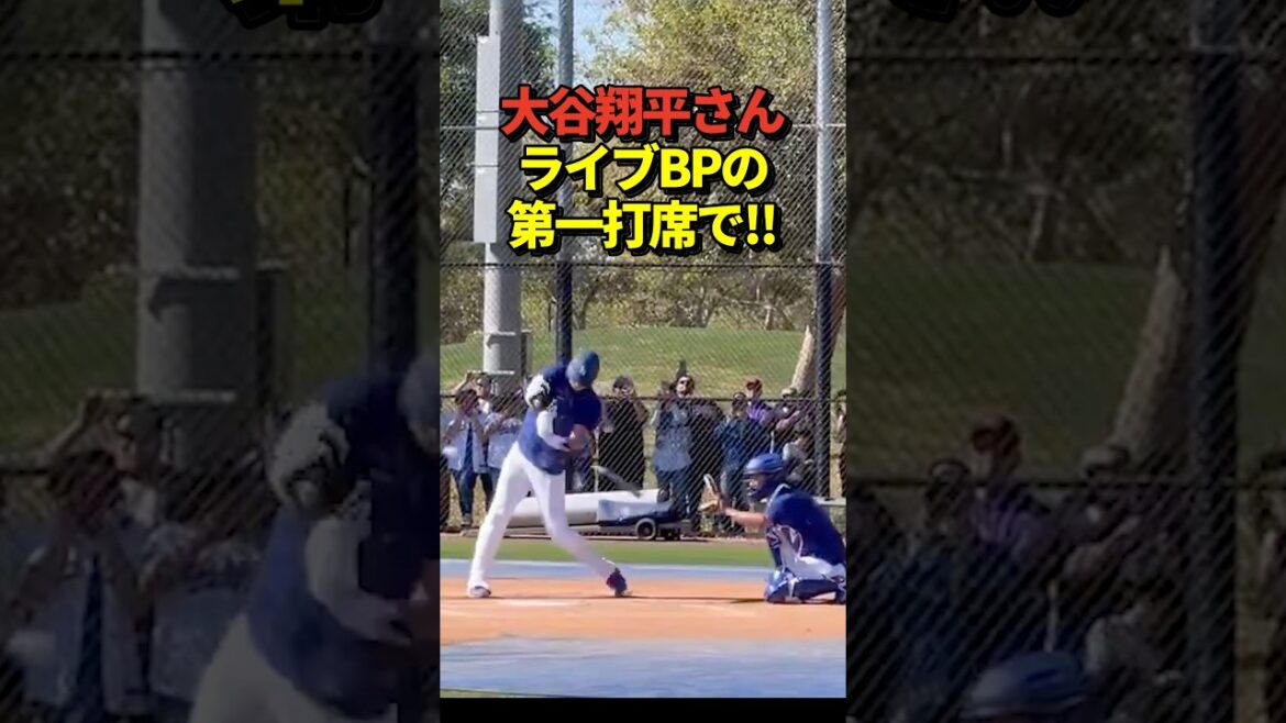 Le résultat du premier tour au bâton du lanceur Shohei Otani sur Live BP !