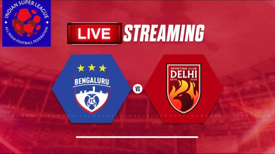 Bangalore contre SC Delhi || Diffusion en direct de l’ISL || 15 février 2026 Bangalore contre SC Delhi || Diffusion en direct de l'ISL || 15 février 2026