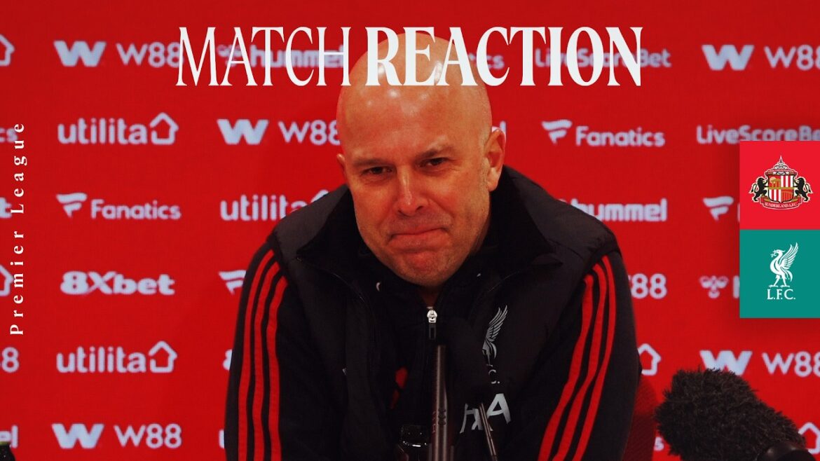 Victoire en Premier League, mise à jour sur les blessures d'Endo | Arne Slot réagit à Sunderland 0-1 Liverpool