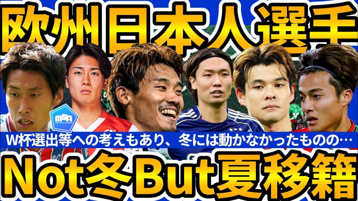 [12 candidats sérieux au transfert d'été│Joueurs européens japonais Pas l'hiver mais l'été 2026]Tottenham possibilité que les frères Daichi Kamata et Sano s'intensifient/Qu'arrivera-t-il aux groupes qui ont reçu des offres en hiver ? !