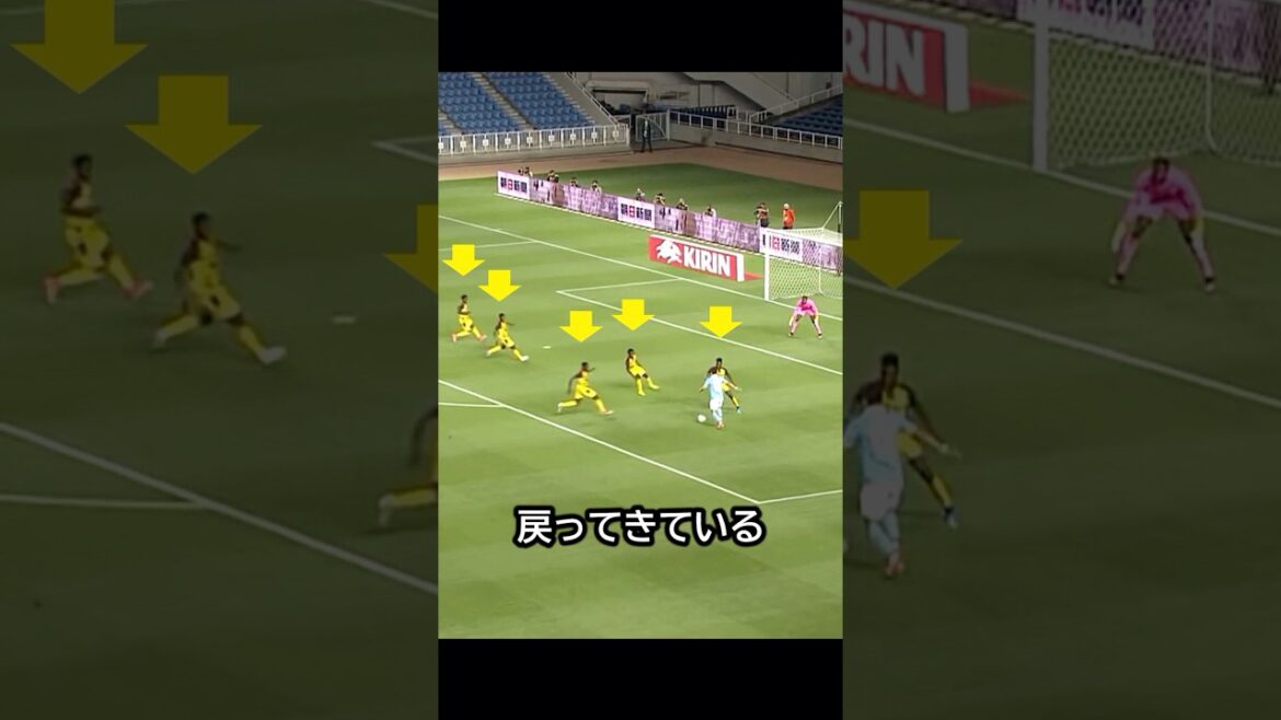C'était comme un rayon de lumière ! Le moment où Takefusa Kubo a frappé un tir à la vitesse de la lumière et avec le soutien de ses coéquipiers, il a marqué ! #football